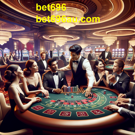 Atrações dos Cassinos ao Vivo no Bet696